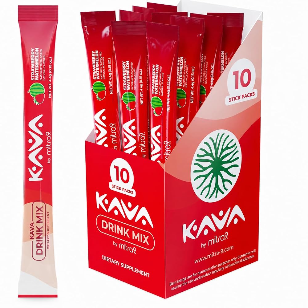 Mitra9 Kava Powder RelaxPak Kava Extract Powder Packets