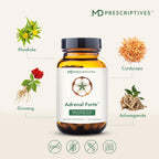 MD Prescriptives Adrenal Forte Adrenal Support - 120 Capsules - image 5
