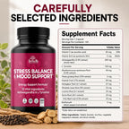 HerbaMe Stress & Mood Support Supplement with Ashwagandha - 120 Capsules - image 9
