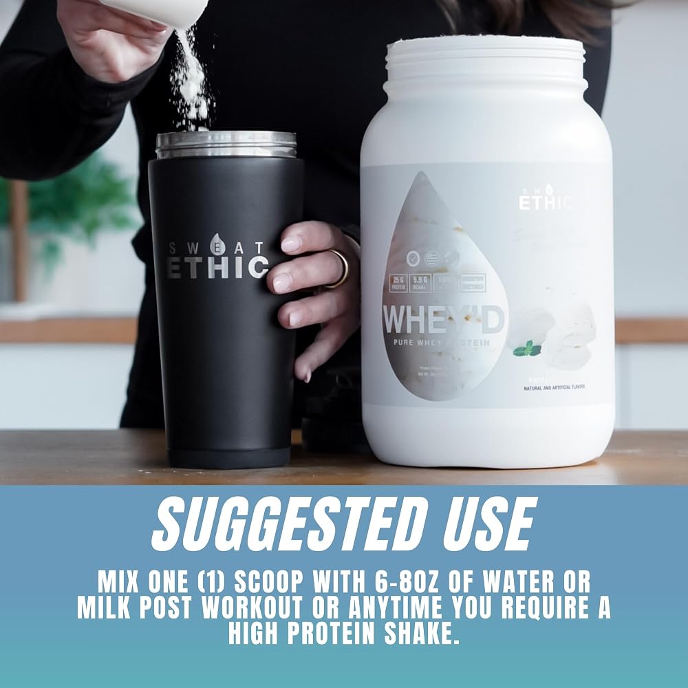 Sweat Ethic Whey'd Protein Powder