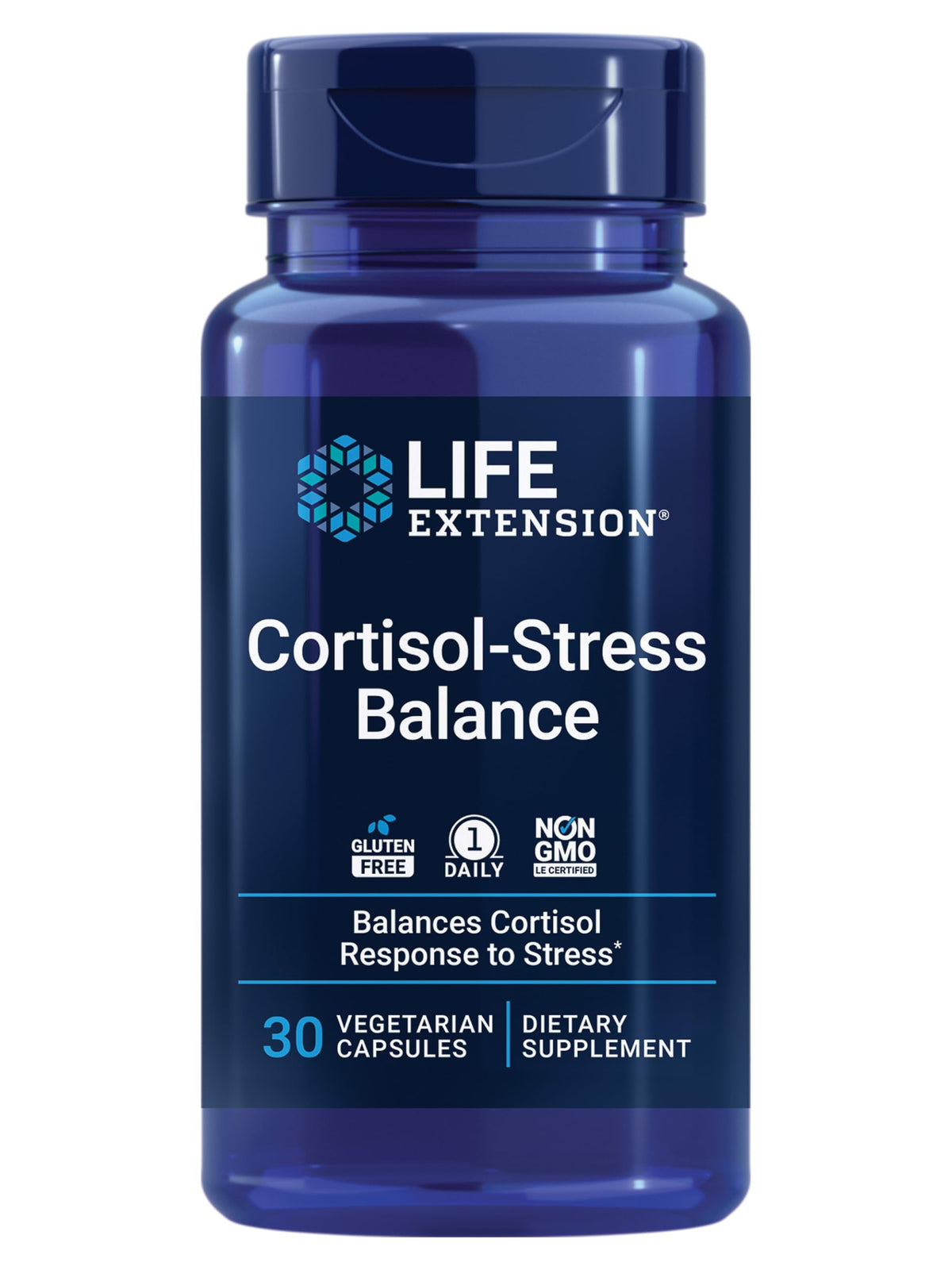 Life Extension Cortisol-Stress Balance - 30 Vegetarian Capsules