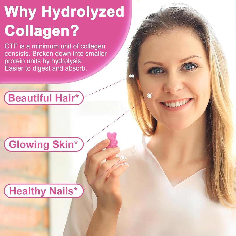 Nature's live Multi Collagen Peptides Gummies