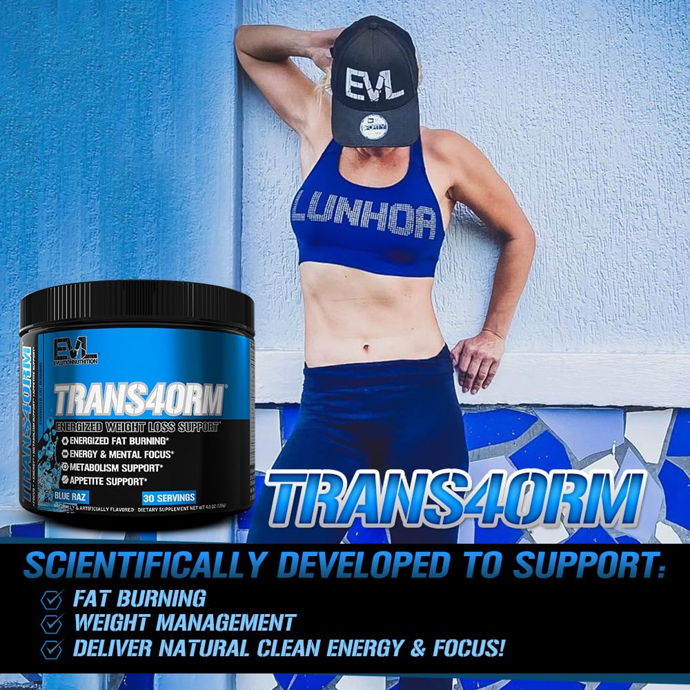 Evlution EVL Trans4orm Thermogenic Fat Burner Powder - 5.1 oz - image 4