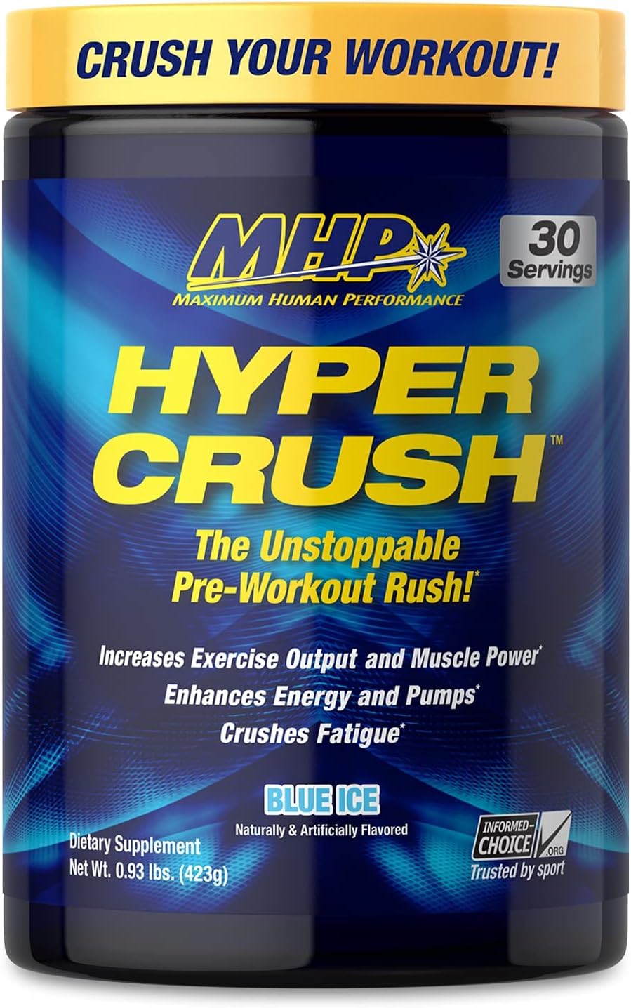 Maximum Human Performance Hyper Crush Pre-Workout Powder - 30 Servings - image 4