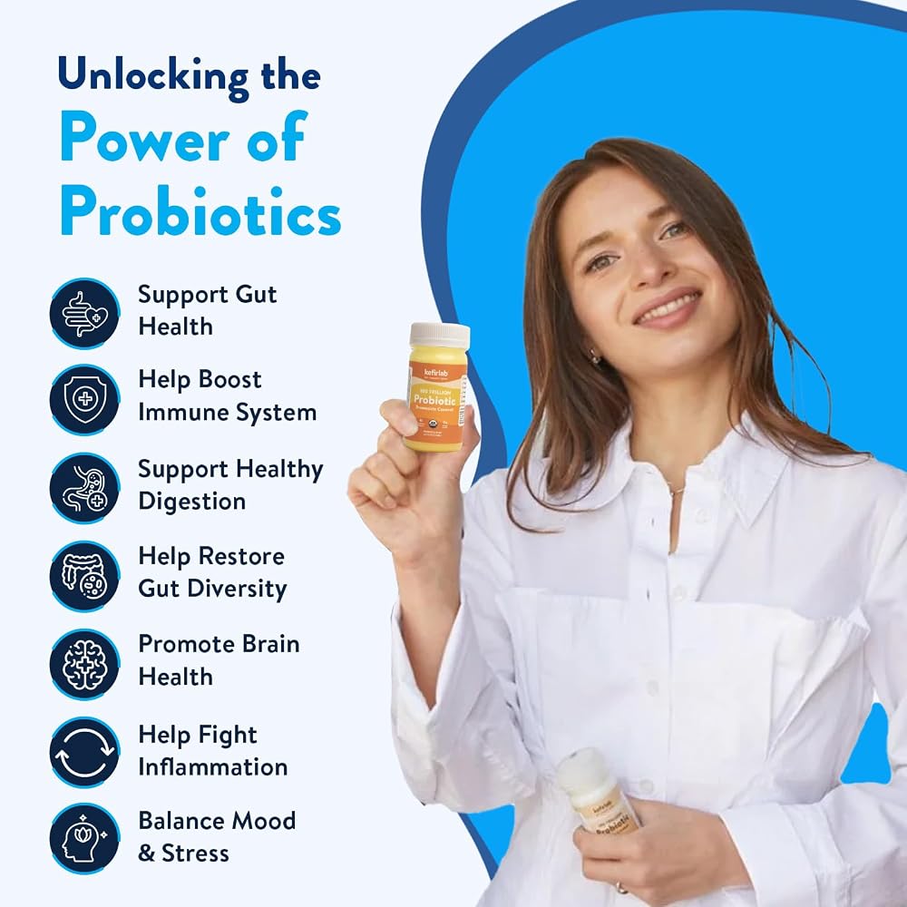 KefirLab Probiotics 100T CFU - 36 Strains - Vegan & Organic - Support - image 6