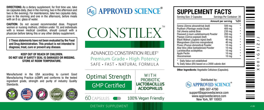 Approved Science Constilex