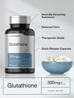 Horbäach Glutathione 300mg Antioxidant - 60 Capsules - image 4