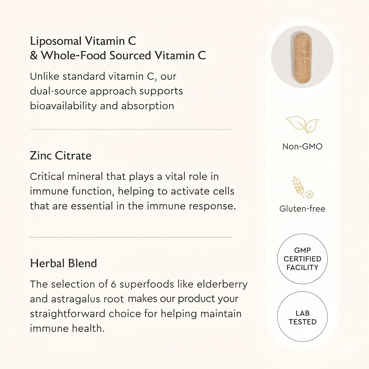 Alaya Naturals Immunity Blend Immune Support - 90 Capsules - image 3
