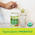 Healthy Delights Organic Greens + Probiotics Powder - 30 Servings - image 7