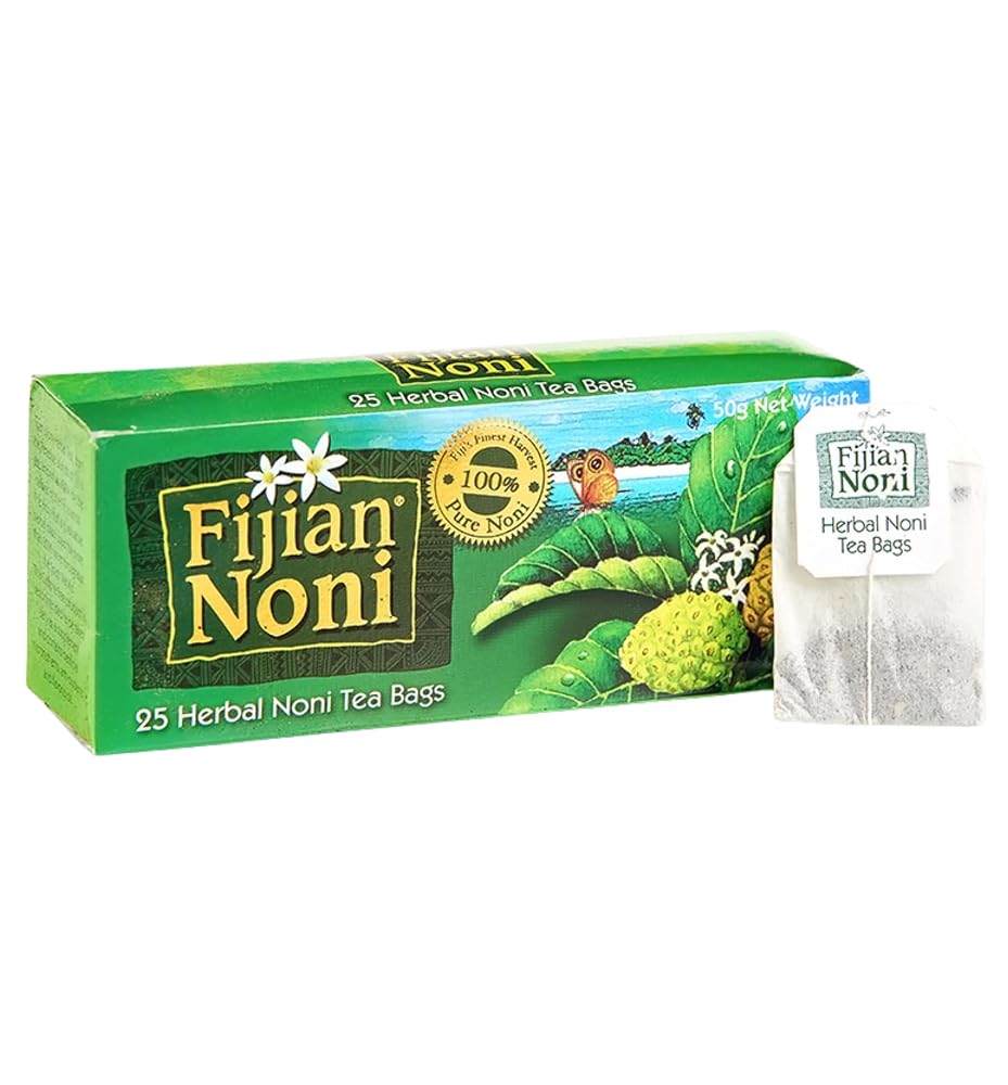 Fijian Noni Organic Noni Herbal Tea - 25 Tea Bags