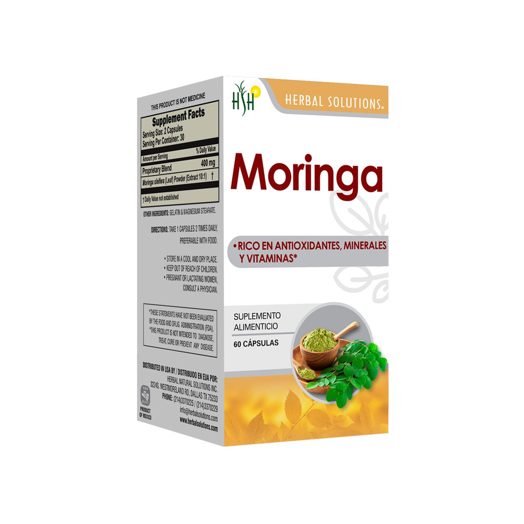 Herbal Solutions Health Moringa 500 mg - 60 Capsules