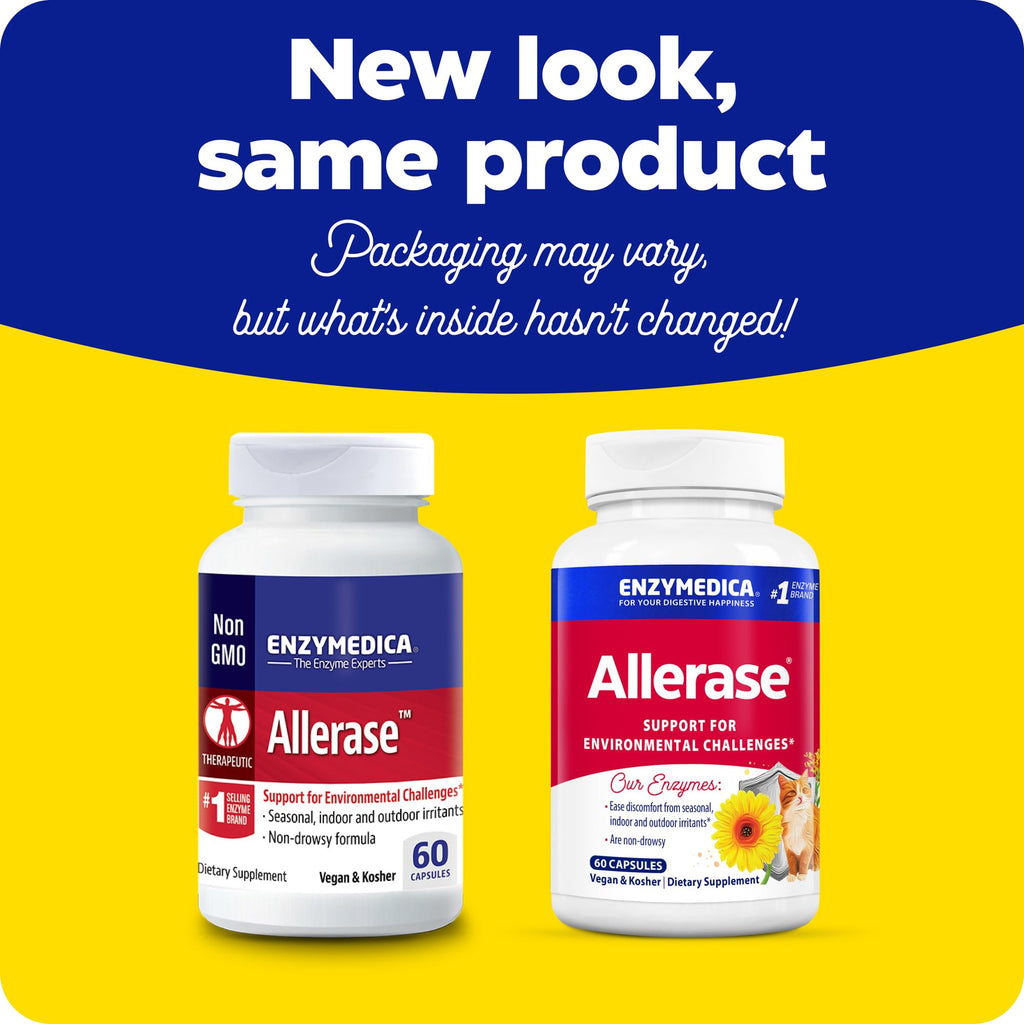 Enzymedica Allerase Enzyme Supplement - 60 Capsules - image 9