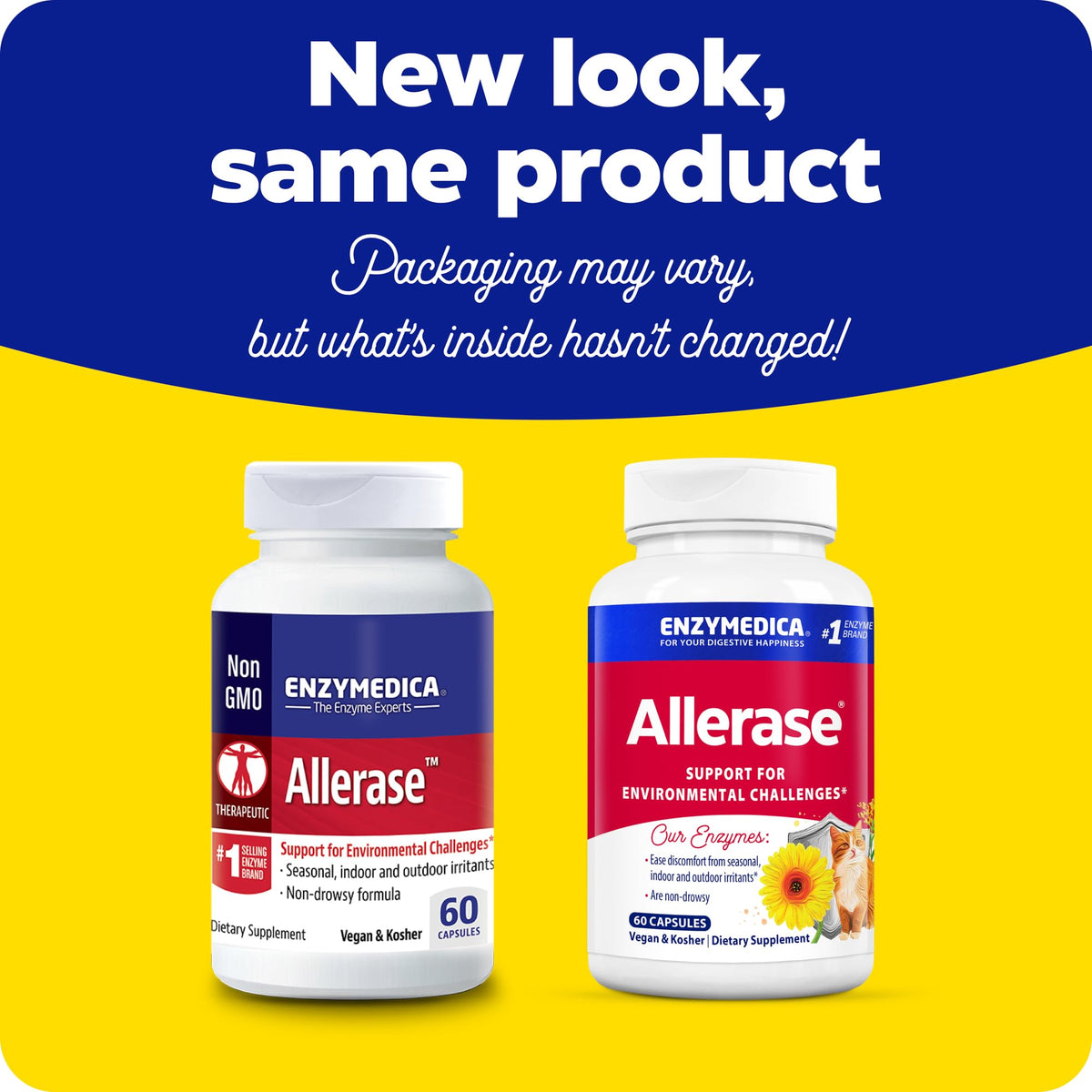 Enzymedica Allerase Enzyme Supplement - 60 Capsules - image 9