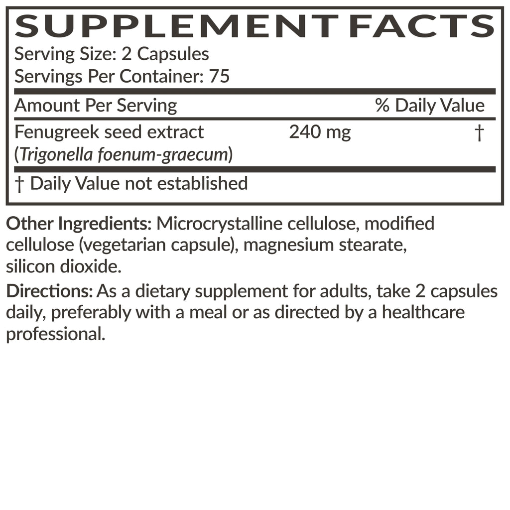 Futurebiotics Fenugreek Extra Strength 2400 MG Supports Overall Good