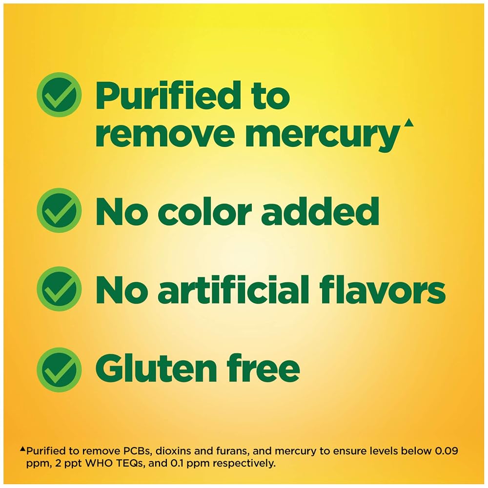 Nature Made Burp-Less Fish Oil 1200 mg One Per Day - 120 Softgels - image 6