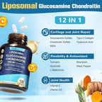 Totaria Liposomal Glucosamine Chondroitin MSM Joint Support - 120 Capsules - image 2