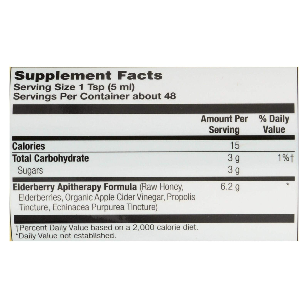 Honey Gardens Elderberry & Honey Immune Syrup - 8 Fl Oz - image 2