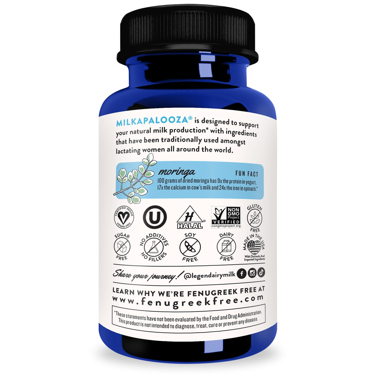 Legendairy Milk Milkapalooza Lactation Supplement - 60 Capsules - image 7