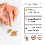 Nano Meda Bone Density Calcium with Magnesium & Vitamin D3 - 60 Capsules - image 2