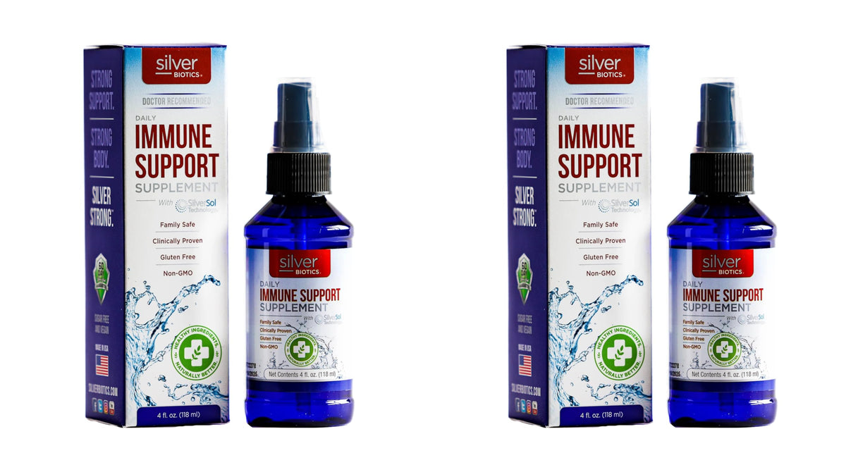 American Biotech Labs Silver Biotics Colloidal Silver - 8 Fl Oz