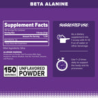 FINAFLEX Beta Alanine Powder Unflavored - 150 Servings - image 3