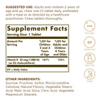 Solgar Vitamin D3 1000 IU Chewable Tablets - 100 Count - image 2
