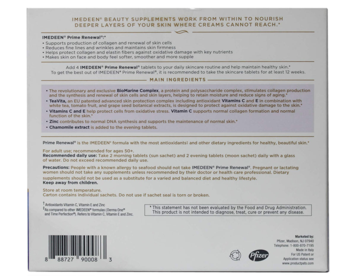 Imedeen Prime Renewal Skin Supplement - 360 Tablets - image 4