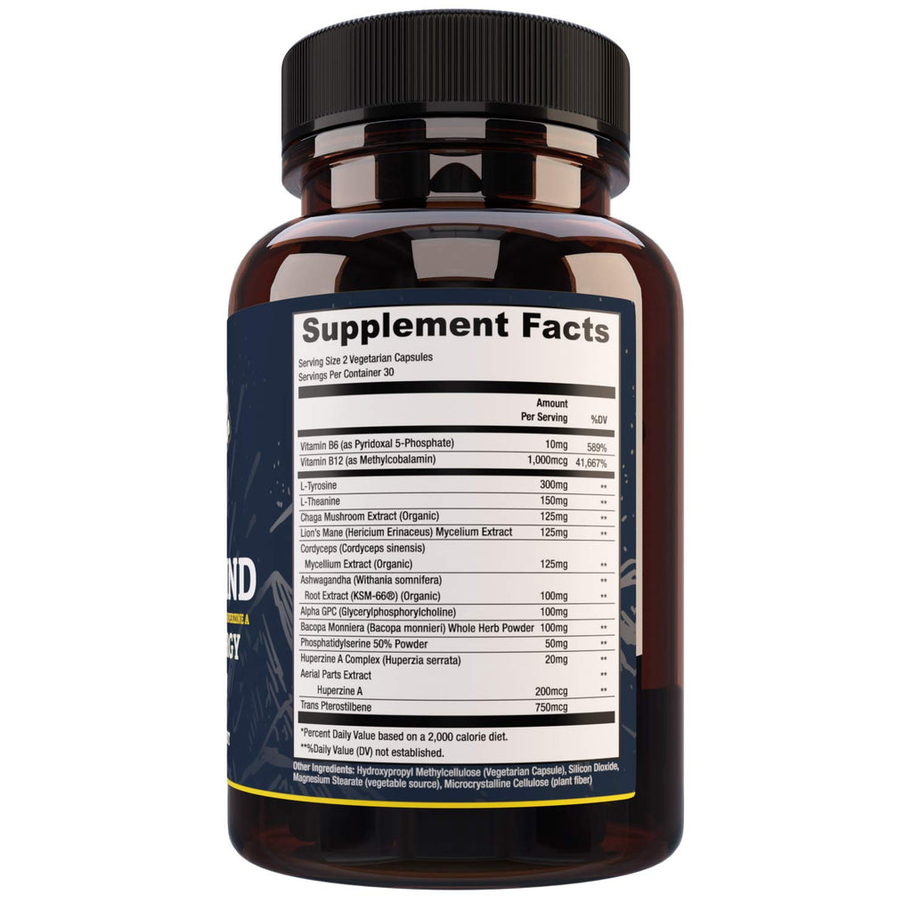 Wiser Minds Nootropic Memory & Focus Supplement - 60 Capsules - image 4