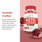 Justified Laboratories Rapid Lean Keto Gummies Extreme 2000MG