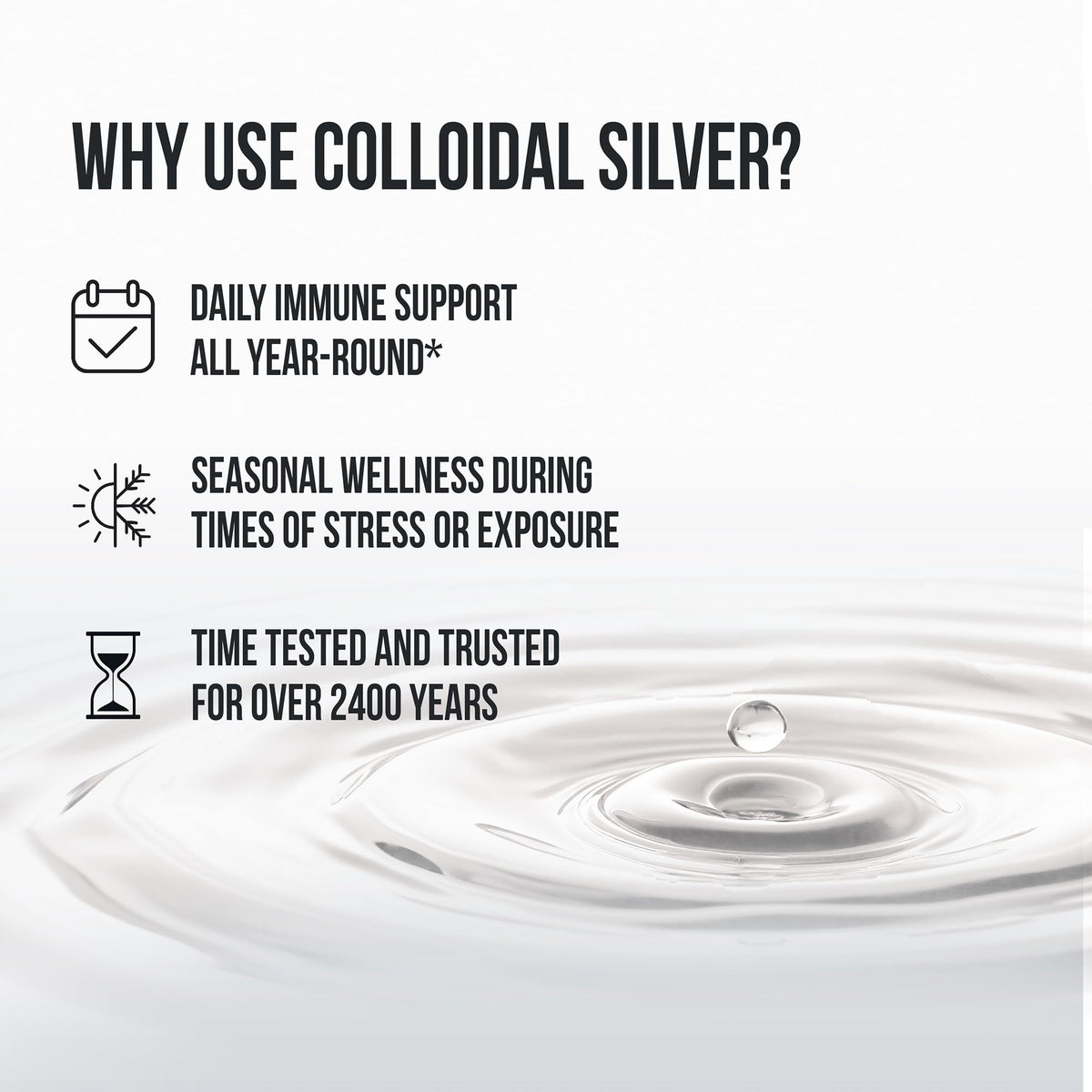 Sovereign Silver Immune Support Colloidal Silver - 4 fl oz - image 5