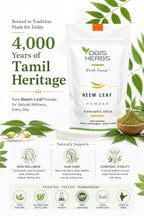 YOGIS HERBS Neem Leaf Powder - 16 Ounce - image 4