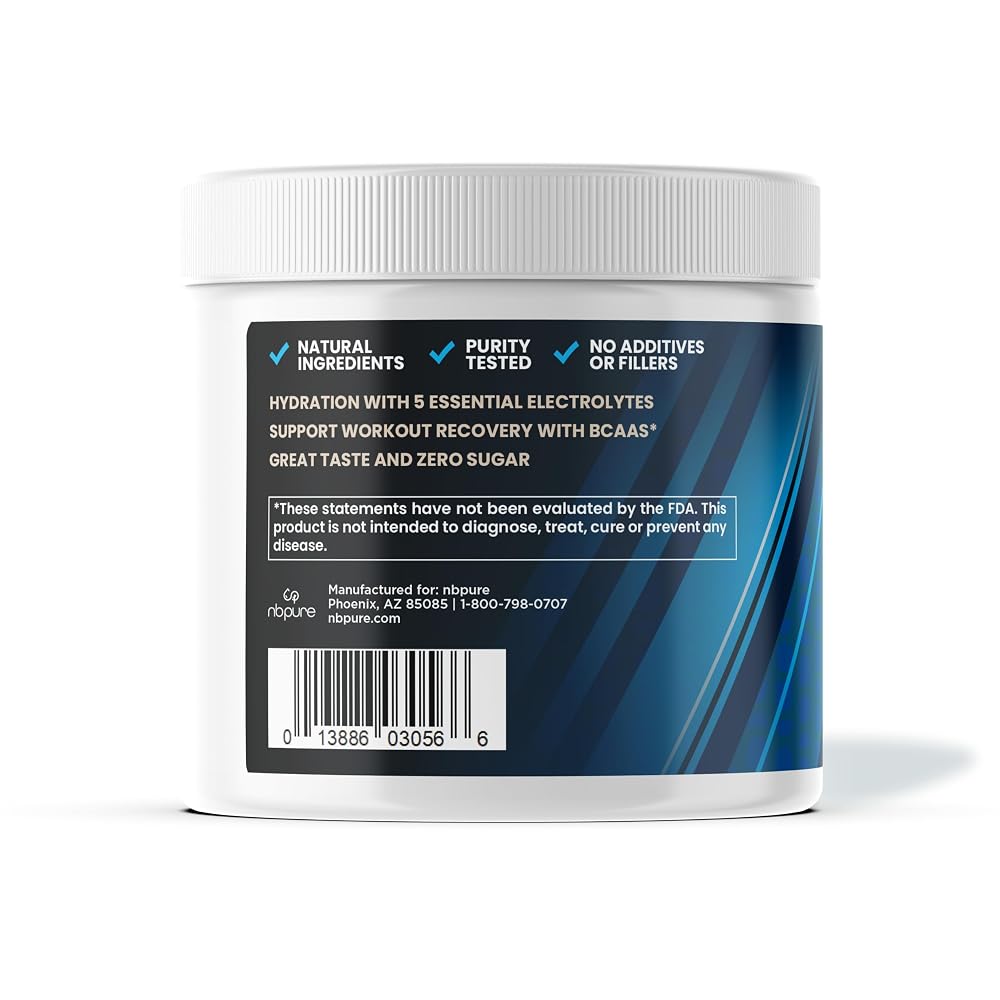 nbpure Performance Hydration+ Electrolyte Powder - 240g - image 2