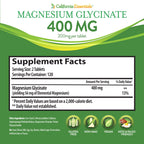 California Essentials Magnesium Glycinate 400 - Chelated