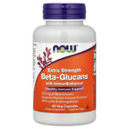 Now Foods Beta-Glucans with ImmunEnhancer 250mg - 60 Vegetarian Capsules