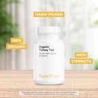 Supersmart Organic Turkey Tail 1000mg - 60 Tablets - image 3