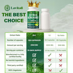 LaVitali Citrus Bergamot Extract 1000mg - 150 Vegetarian Capsules - image 8