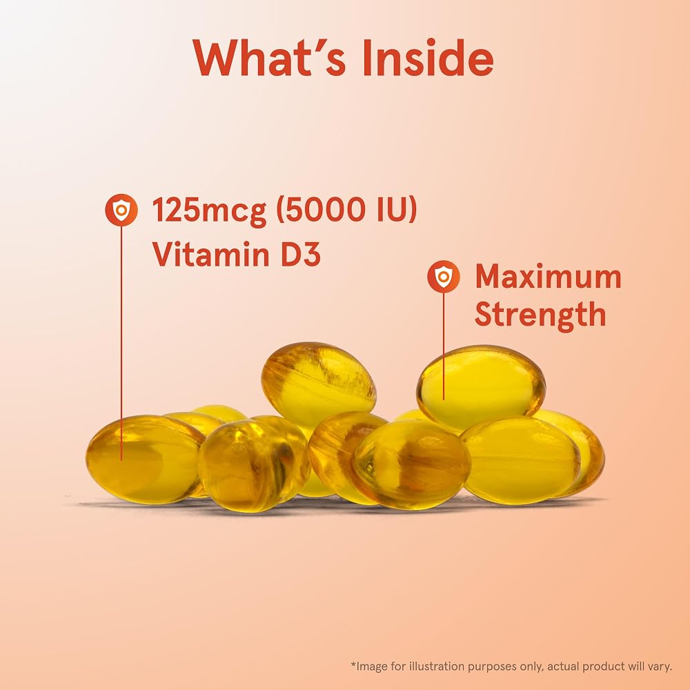 Jarrow Formulas Ubiquinol 100mg & Vitamin D3 Bundle - 220 Softgels - image 7