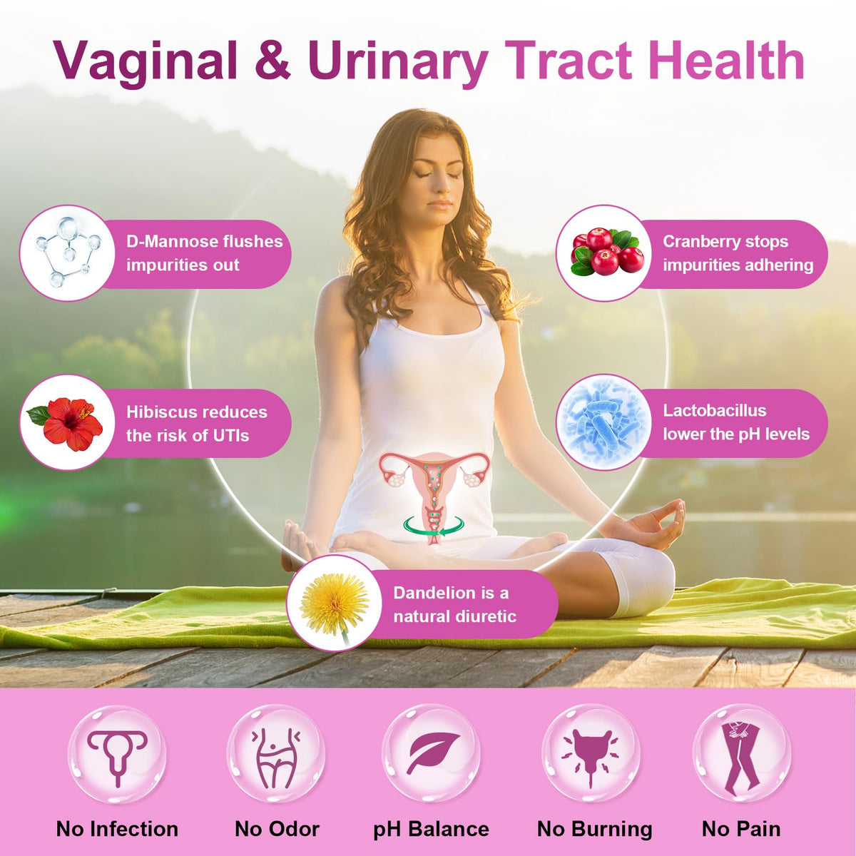 NATURE TARGET Probiotics for Women 100 Billion CFU - 90 Capsules - image 2