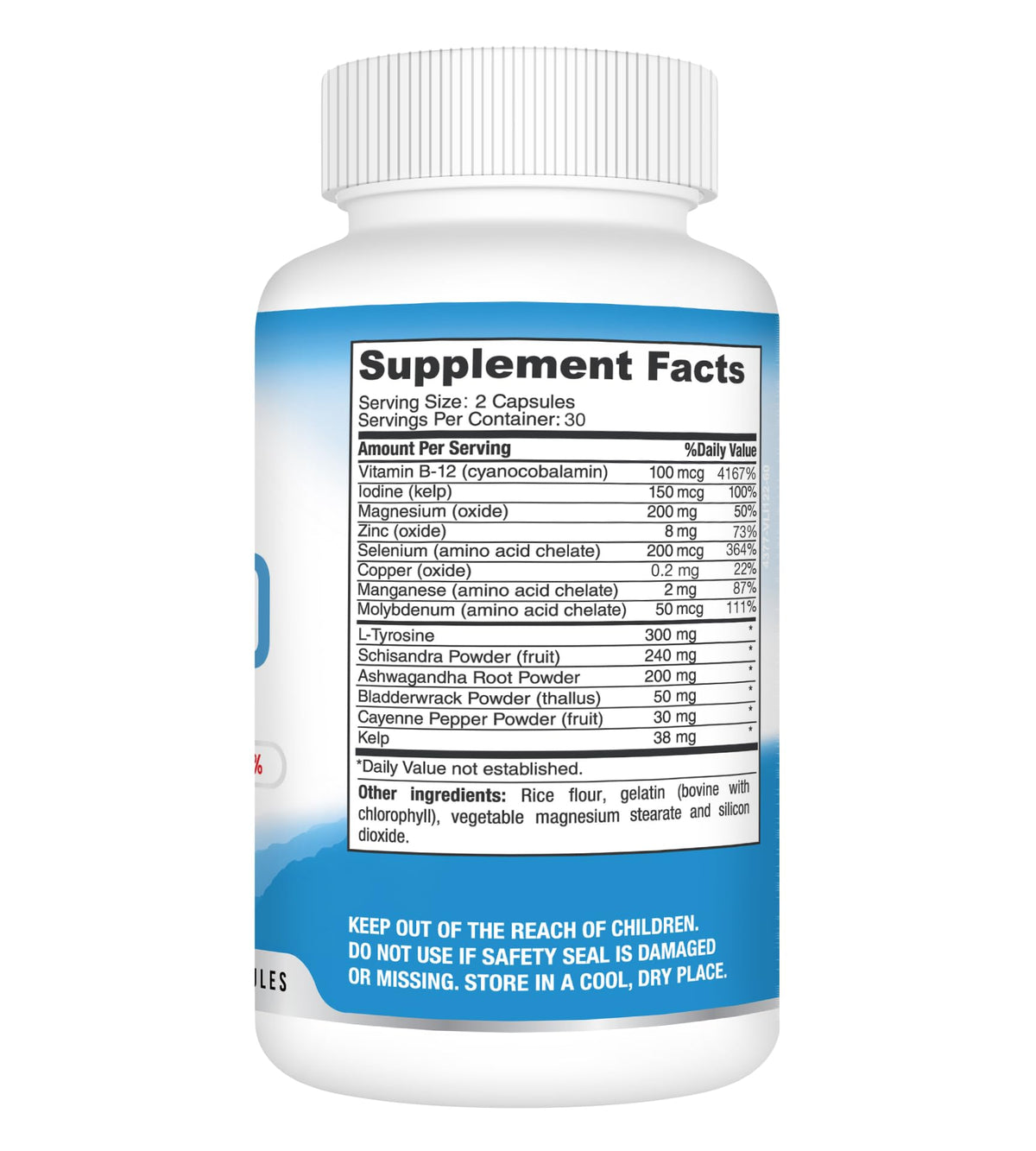 Best Earth Naturals Thyroid Support Supplement - 60 Capsules - image 5