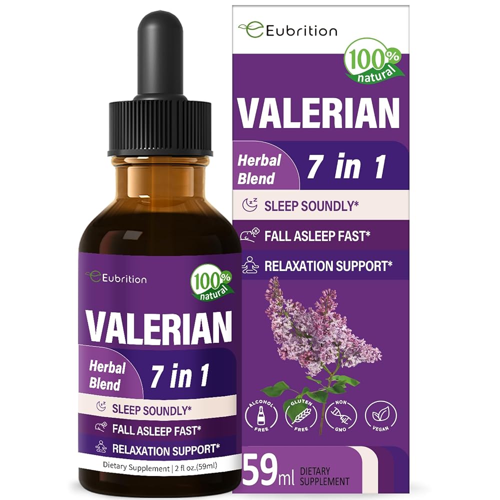Eubrition Valerian Root Sleep Support Drops