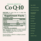 Nature's Bounty CoQ10 200mg Softgels - 160 Softgels - image 5