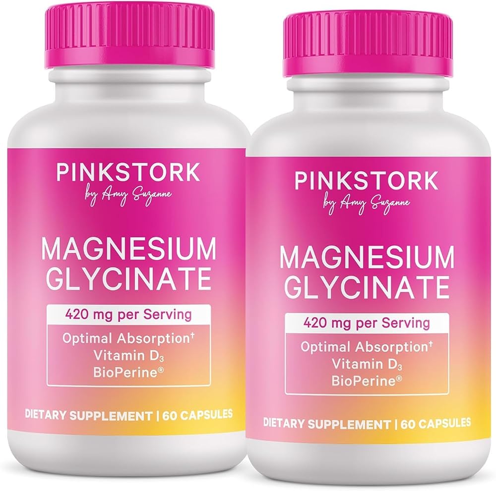 Pink Stork Magnesium Glycinate with Vitamin D