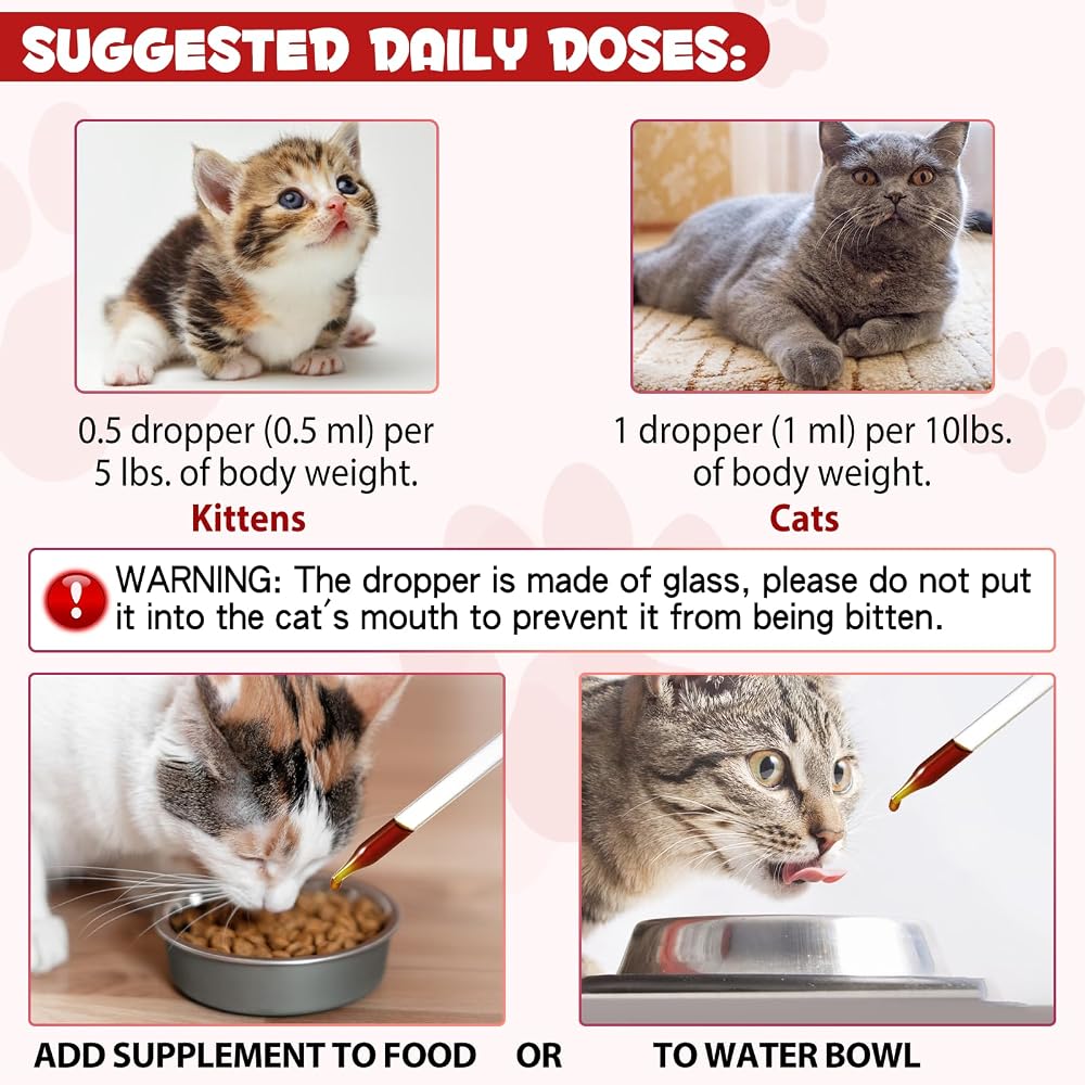 ALIVO Liquid Iron for Cats - 2 fl oz - image 5