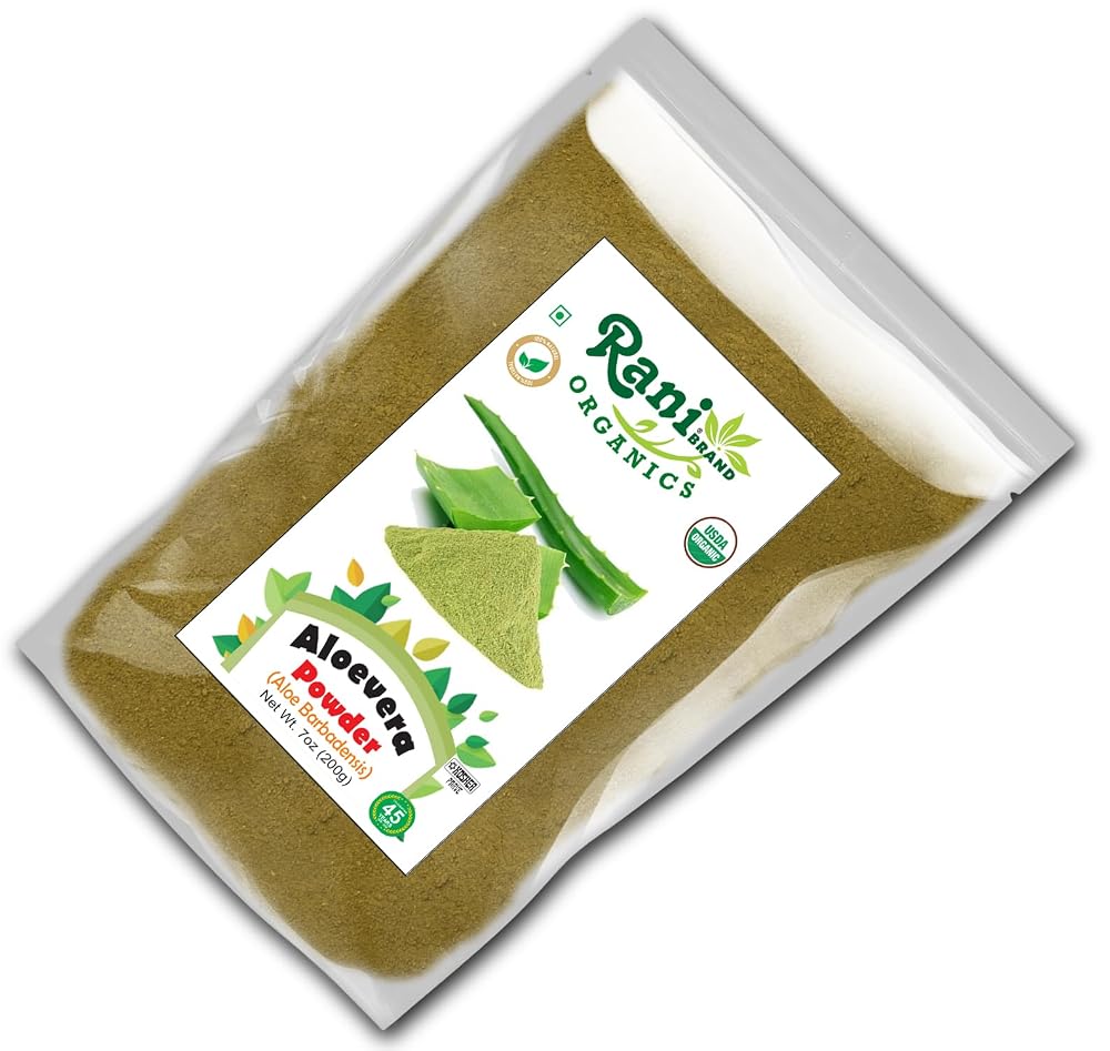 Rani Organic Aloe Vera Powder (Aloe Barbadensis) - 200g - image 9