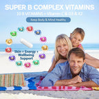 Totaria 13-in-1 Vitamin B Complex Plus with Vitamin B1