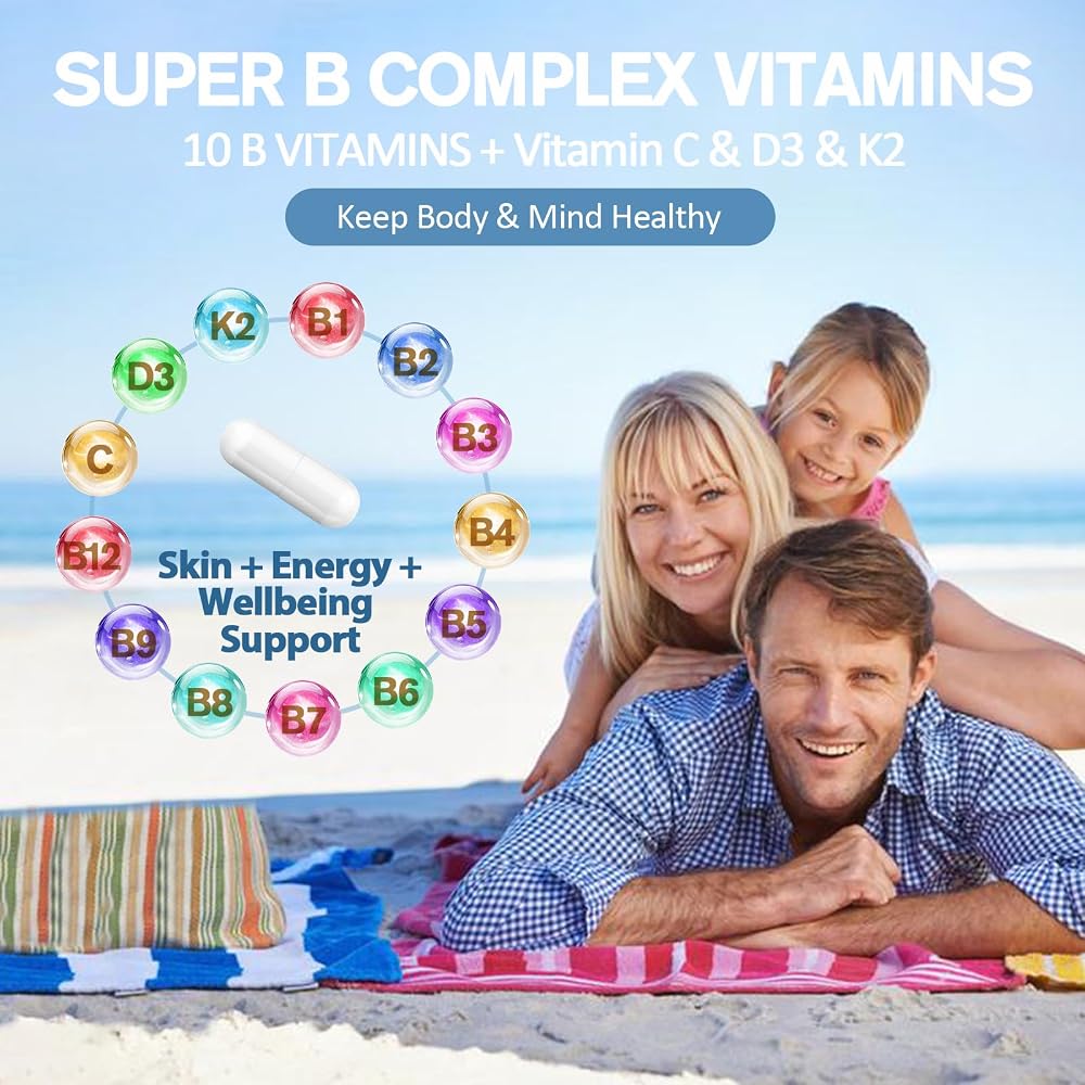 Totaria 13-in-1 Vitamin B Complex Plus with Vitamin B1