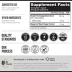 Triquetra Health Ashwa-70 Ashwagandha Extract 35% Withanolides - 60 Capsules - image 7