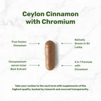 DEAL SUPPLEMENT Ceylon Cinnamon with Chromium - 240 Capsules - image 3