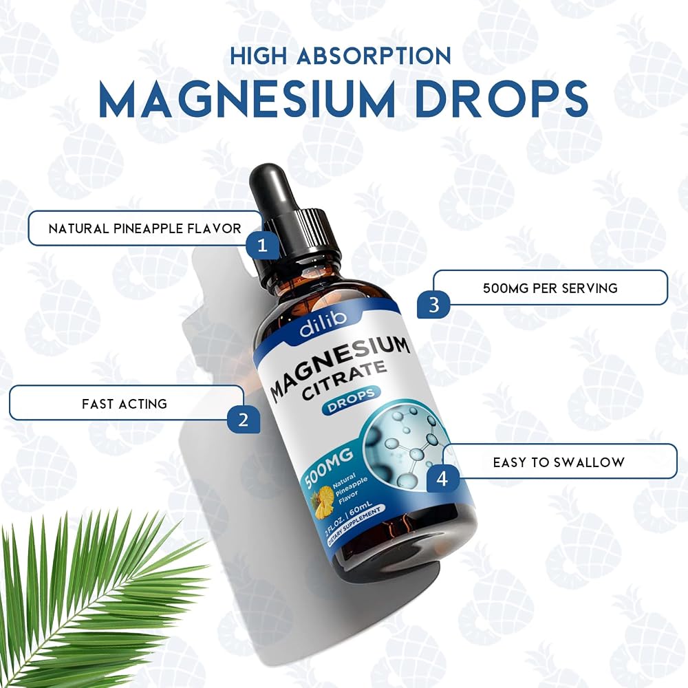 dilib Liquid Magnesium Glycinate Supplement