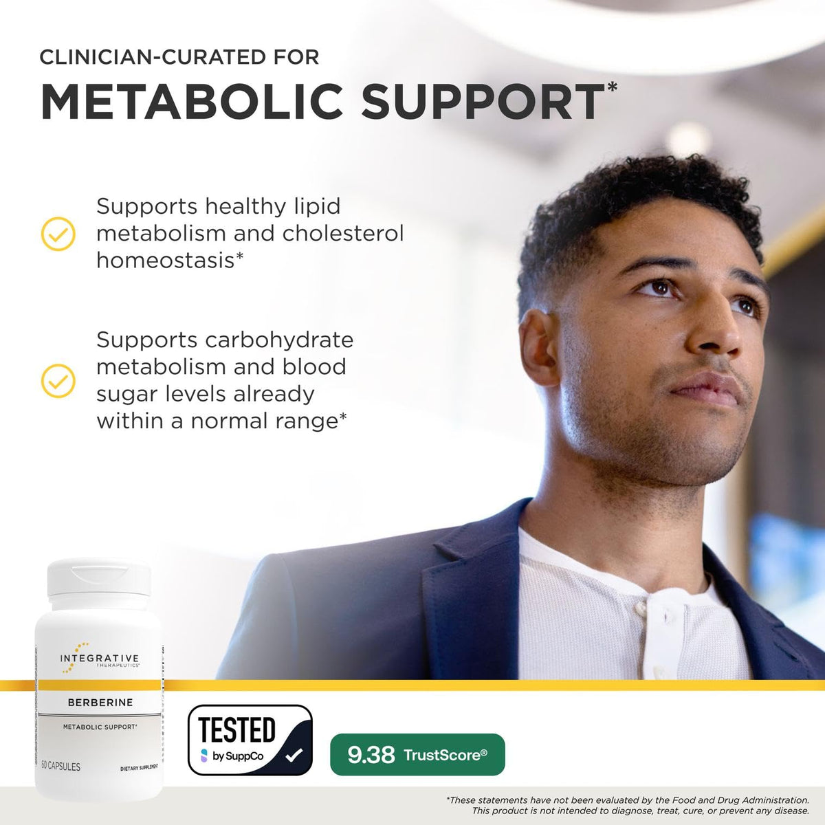 Integrative Therapeutics Berberine Metabolic Support - 120 Capsules - image 2